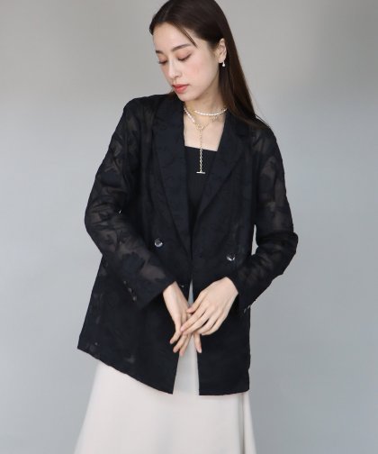 【SALE】日本製 播州カットジャガードジャケット