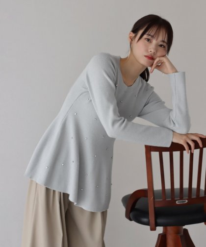 【SALE】ペプラムビジュニット 【SALE】ペプラムビジュニット