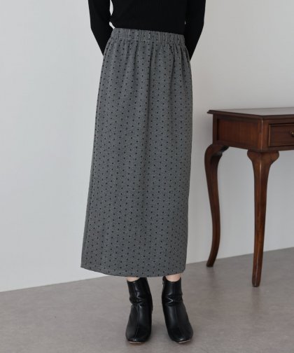 【SALE】ドットタイトスカート 【SALE】ドットタイトスカート