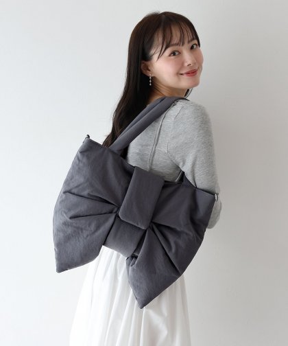 【TIME SALE】リボンパテッドバッグ 【TIME SALE】リボンパテッドバッグ