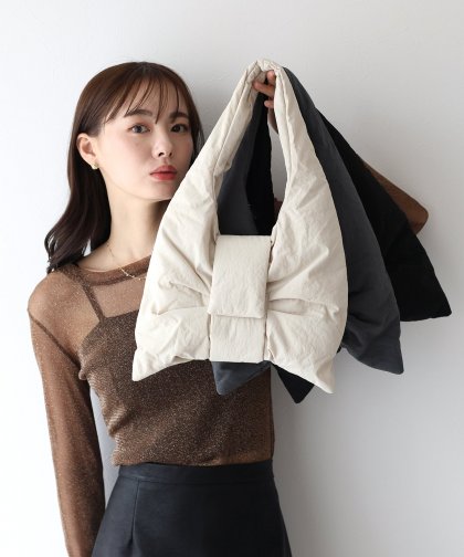 【TIME SALE】ミニリボンパテッドバッグ 【TIME SALE】ミニリボンパテッドバッグ