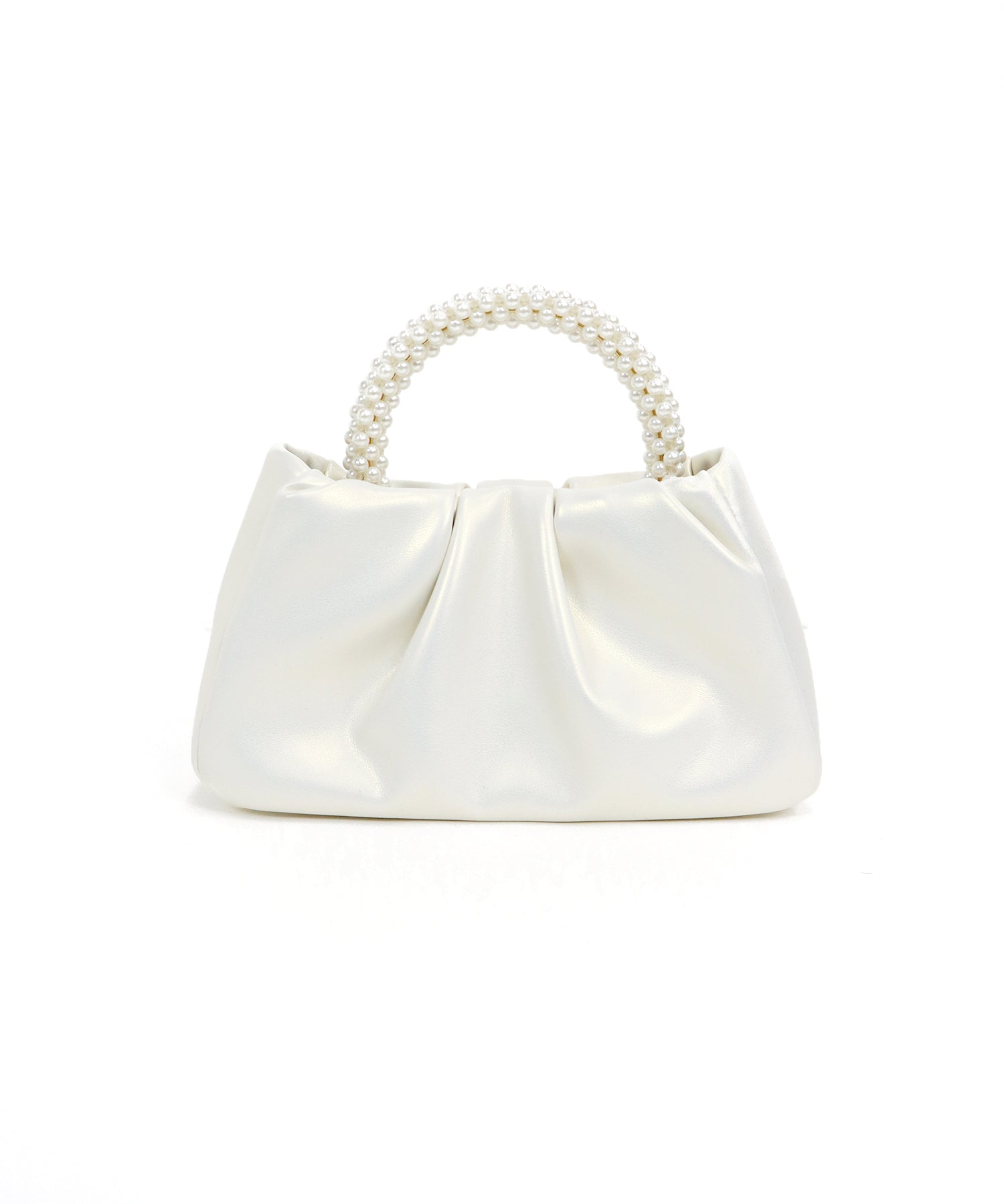 【SALE】パールハンドル2WAYミニバッグ