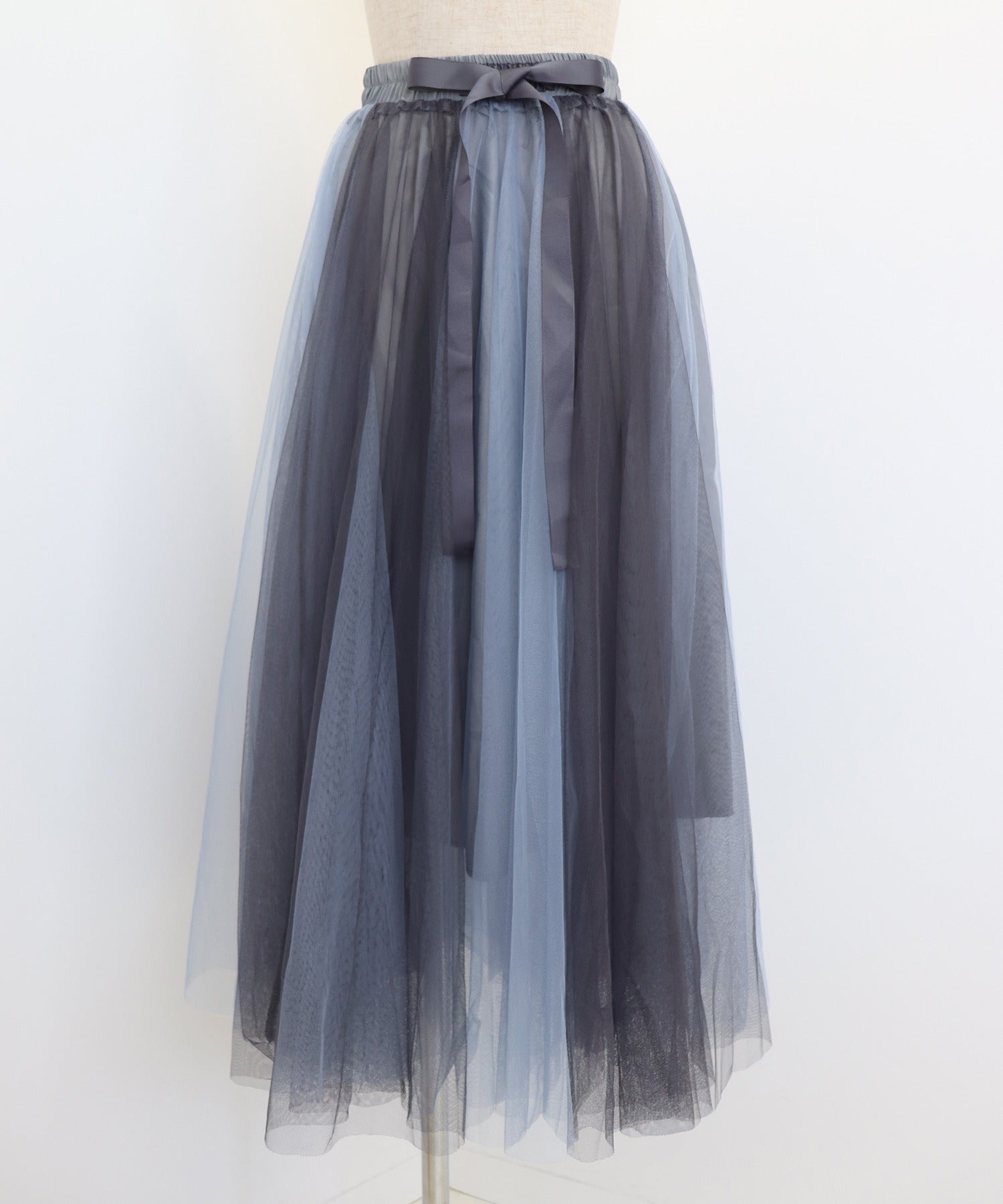 【SALE】グラデーションチュールスカート
