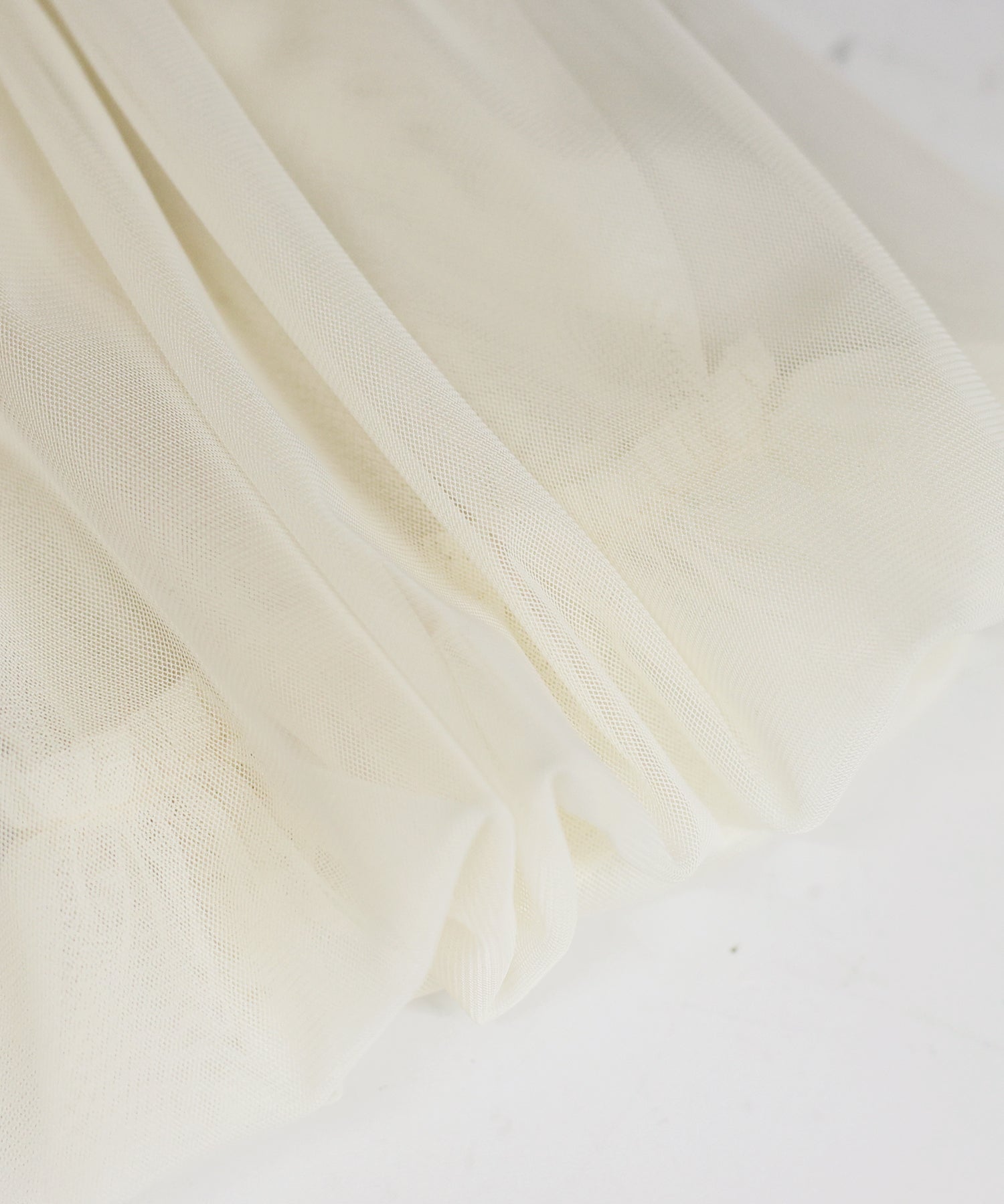 【SALE】チュールカフスニットワンピース