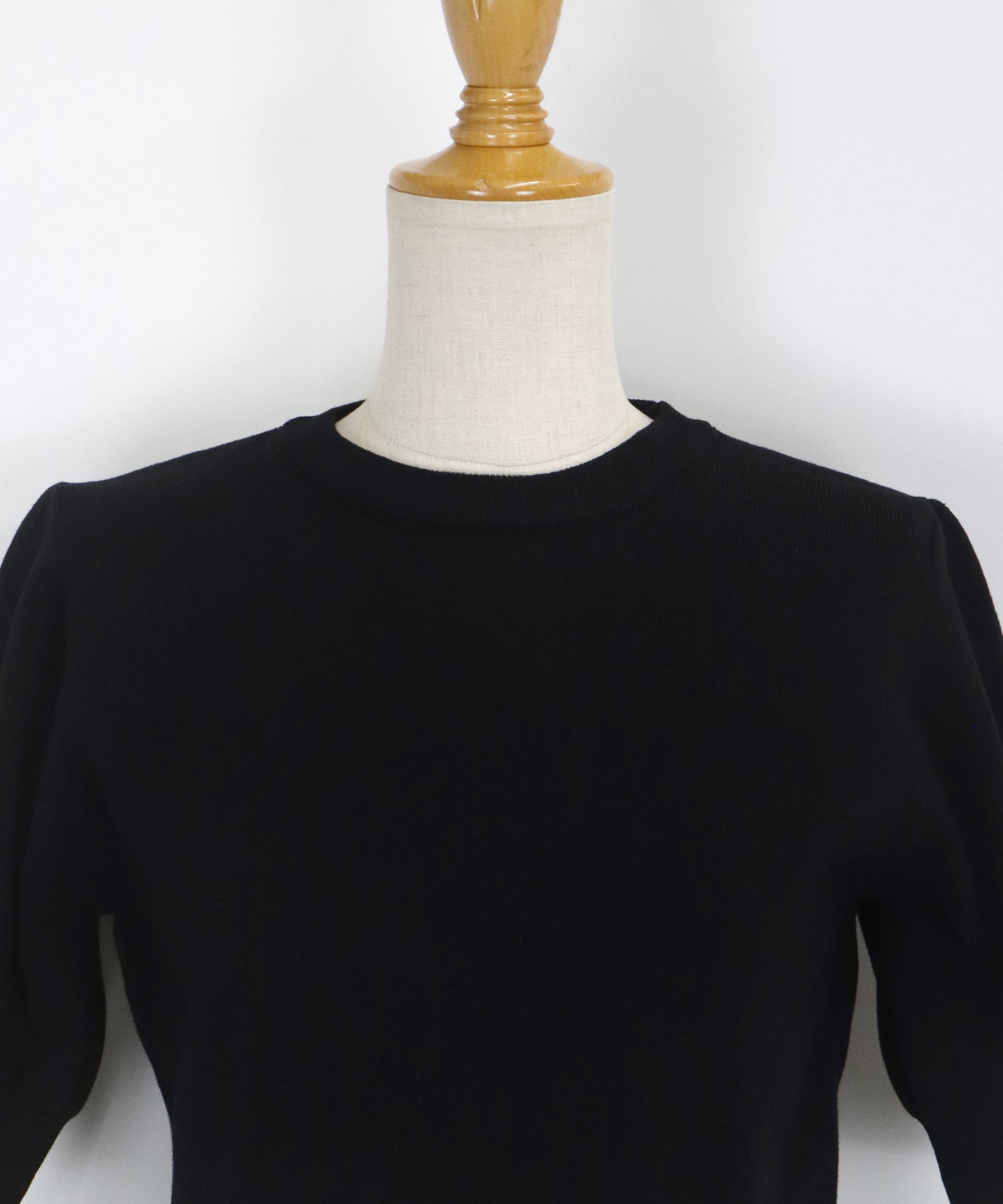 【SALE】配色ストライプニットスカートドッキングワンピース