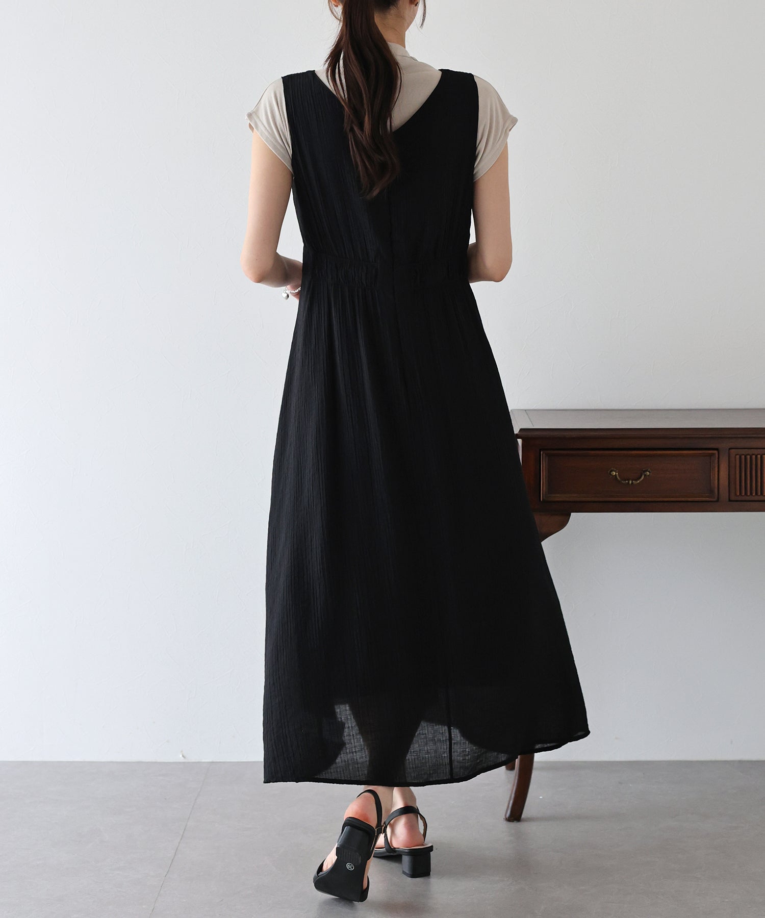 【SALE】シアーチェックジャンスカ