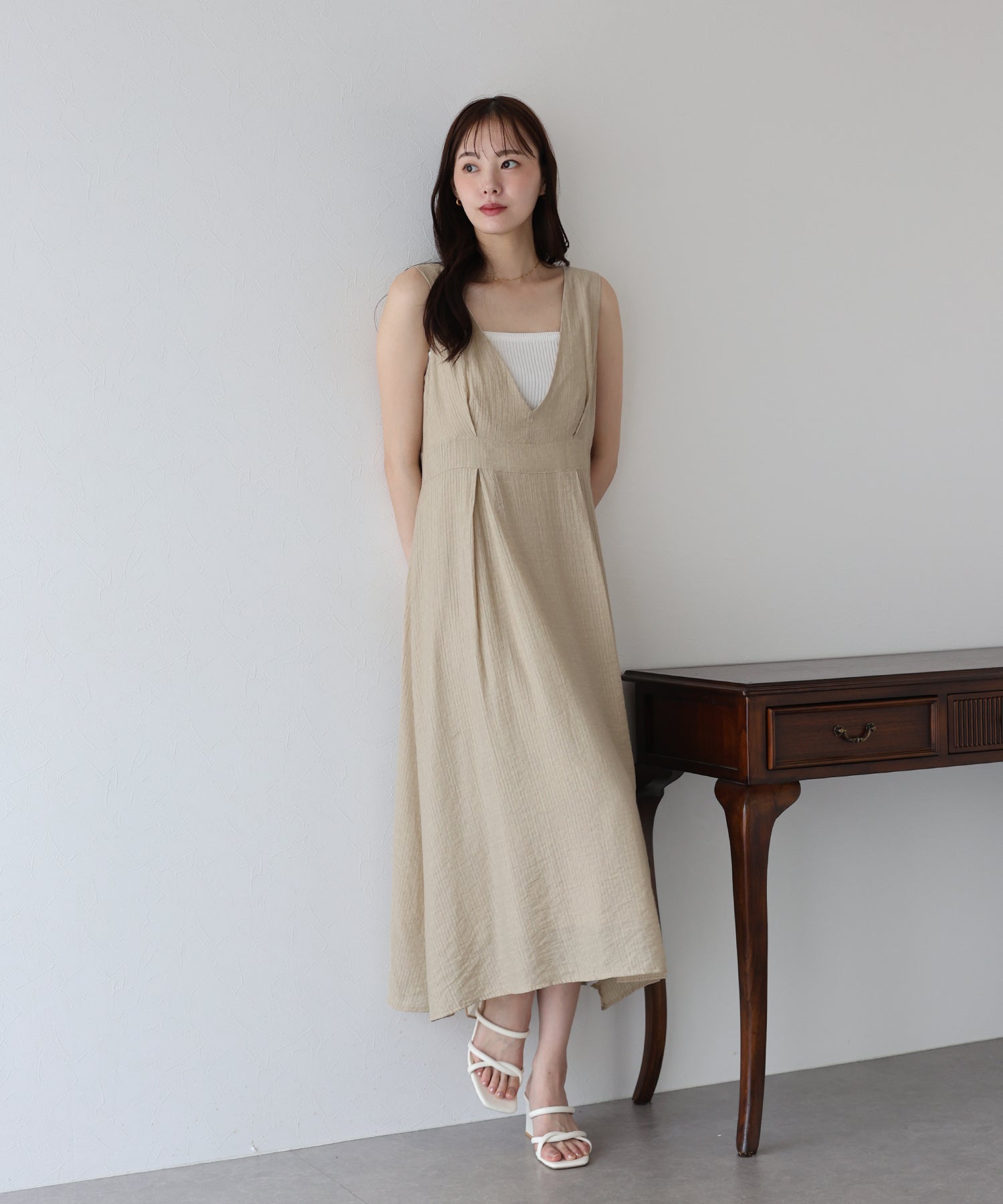 【SALE】シアーチェックジャンスカ