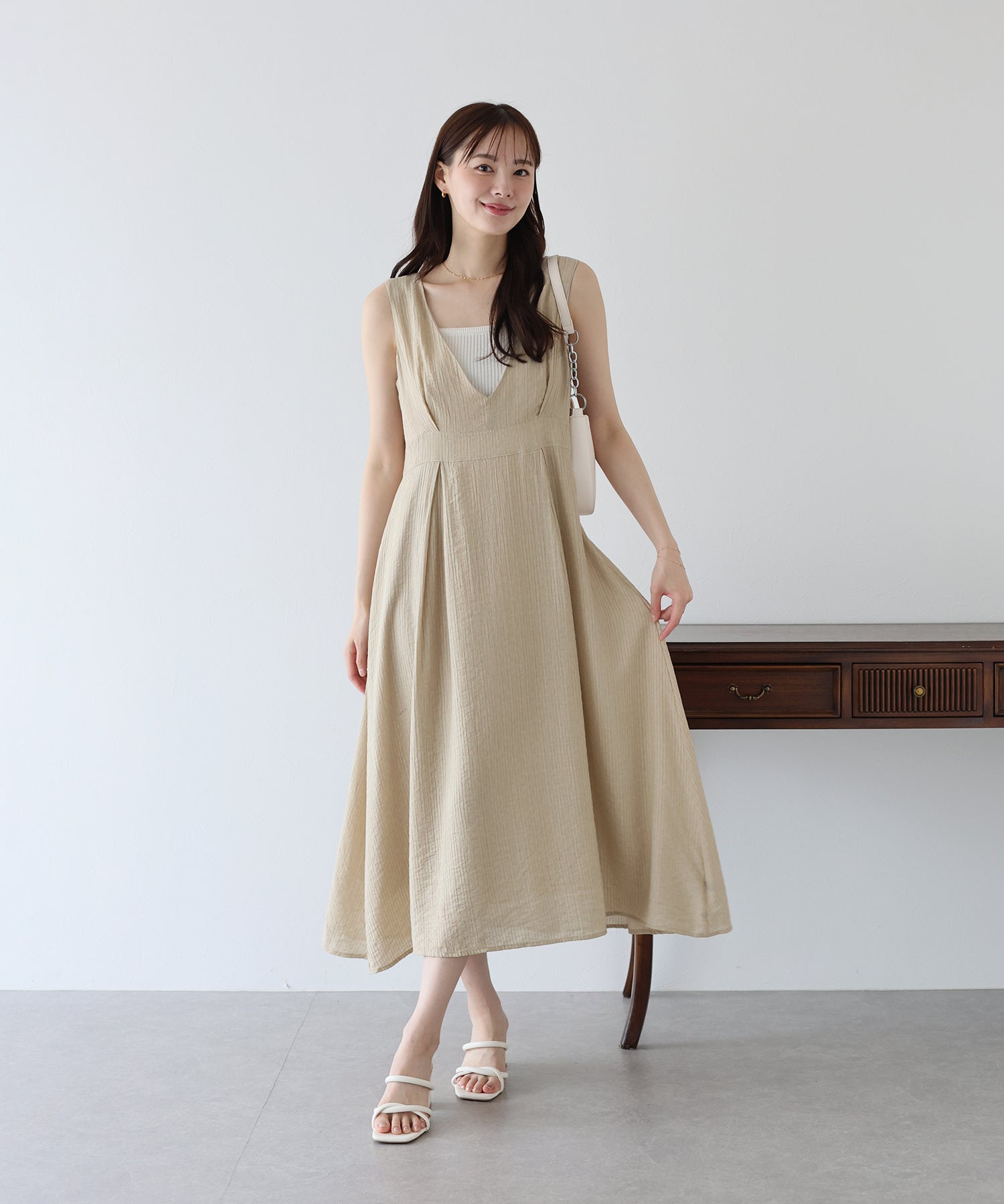 【SALE】シアーチェックジャンスカ