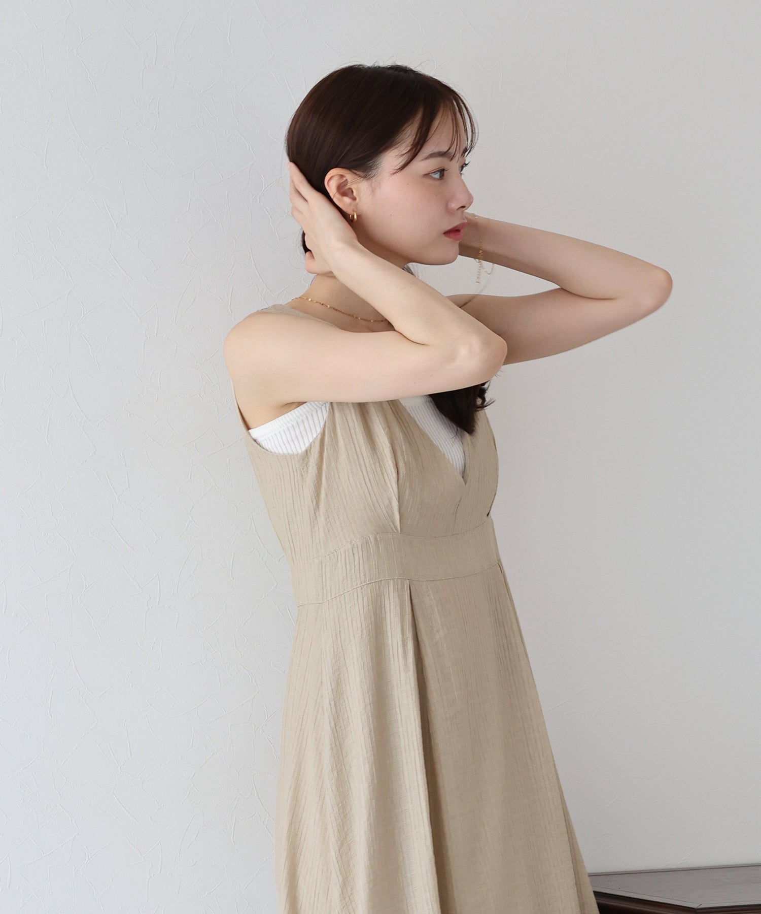 【SALE】シアーチェックジャンスカ