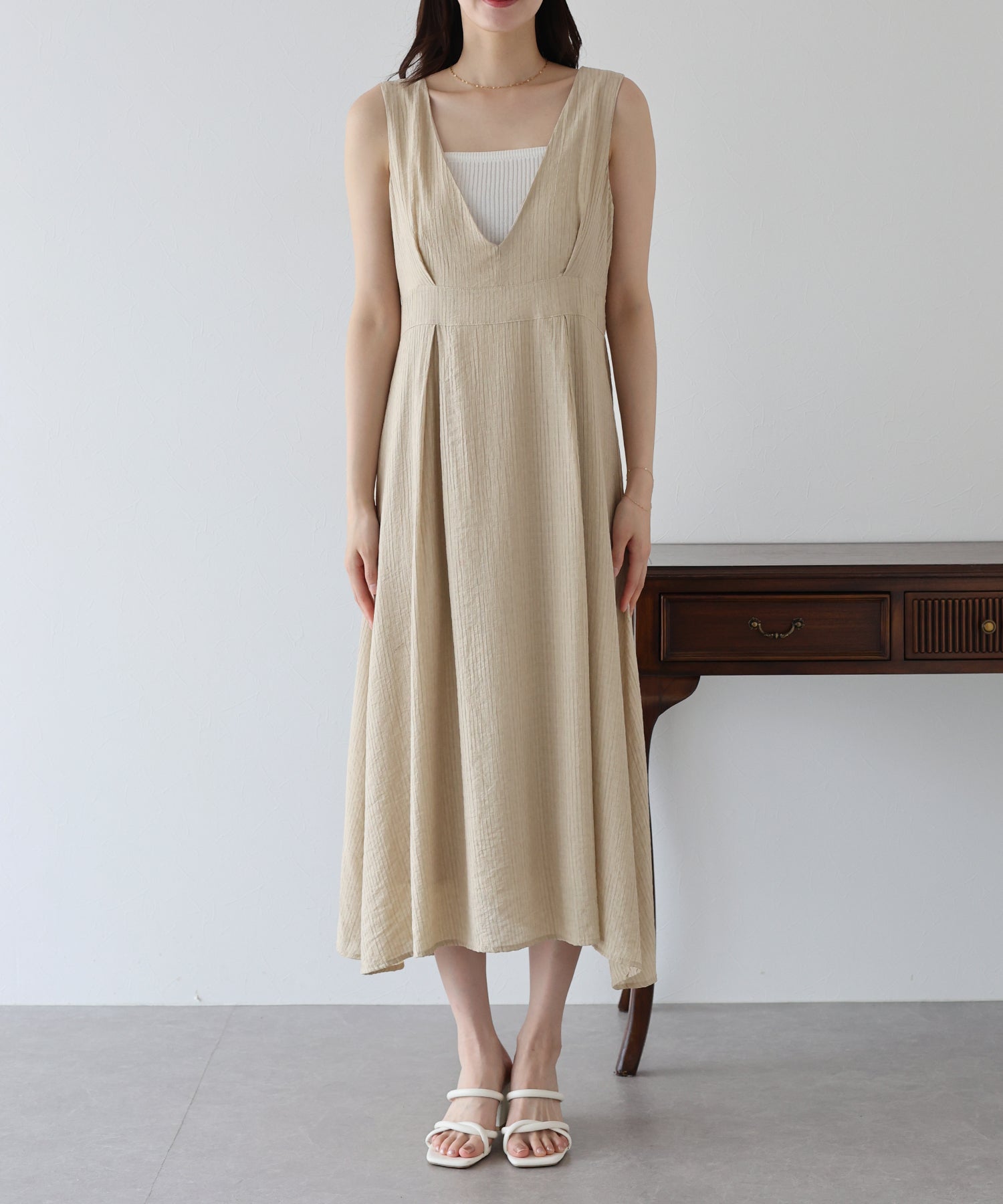 【SALE】シアーチェックジャンスカ