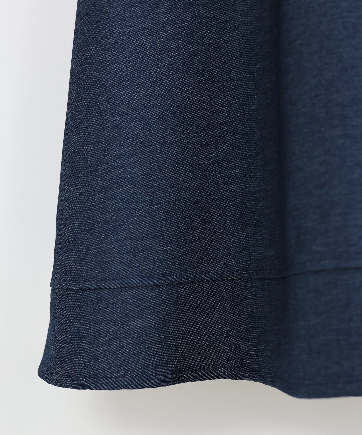 【SALE】デニムライクカシュクールワンピース
