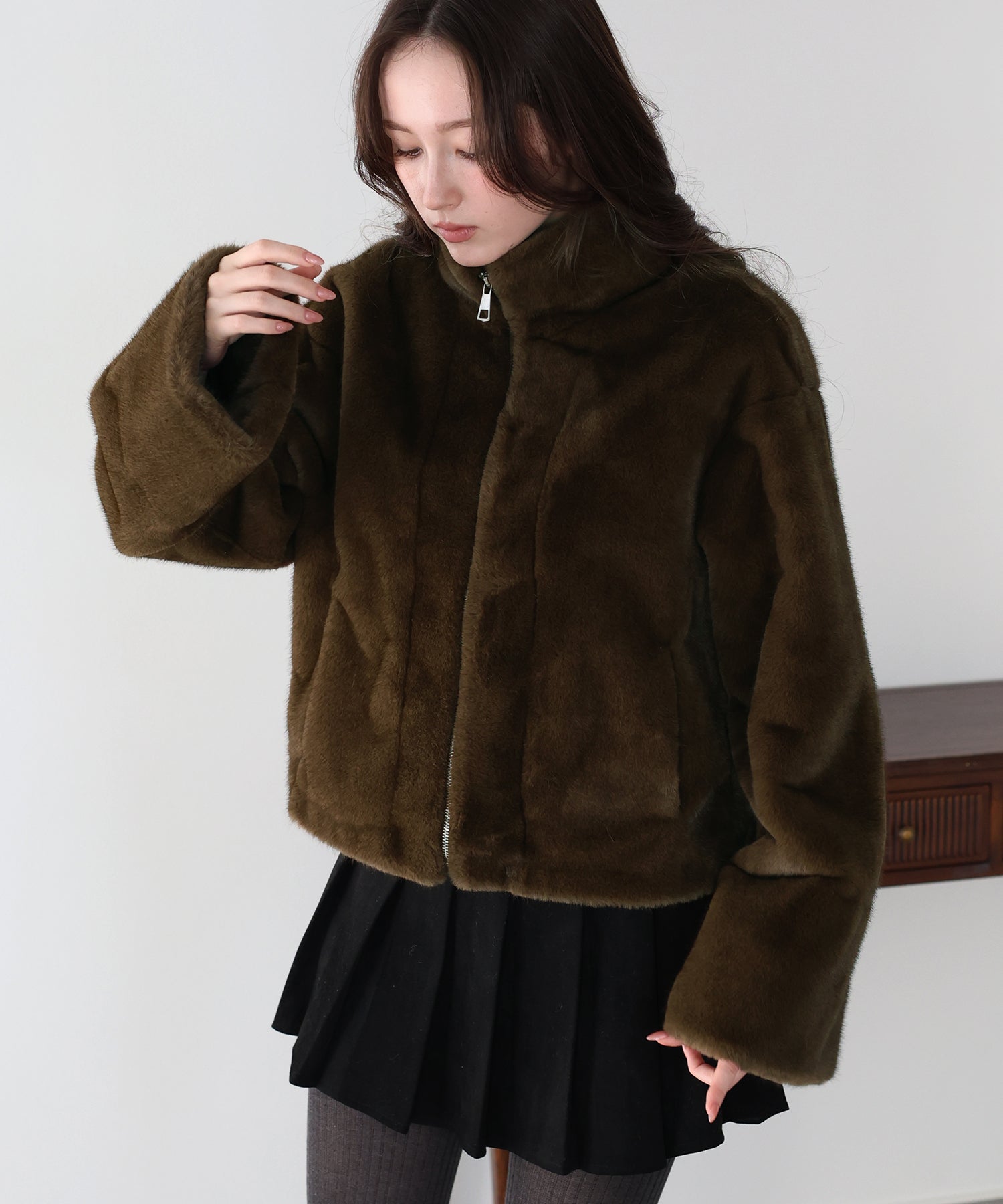 【早割5%OFF】ファージップブルゾン