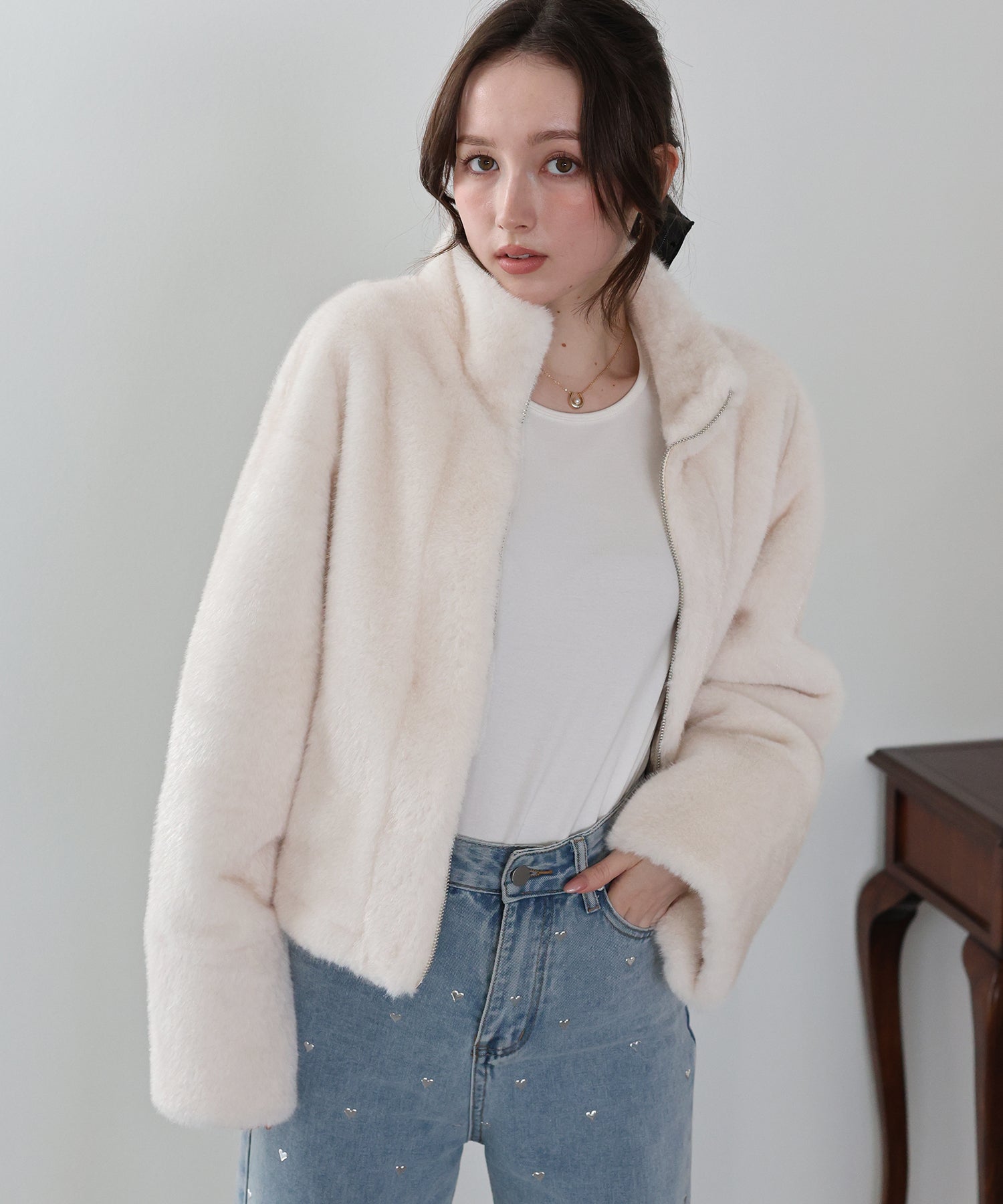 【早割5%OFF】ファージップブルゾン